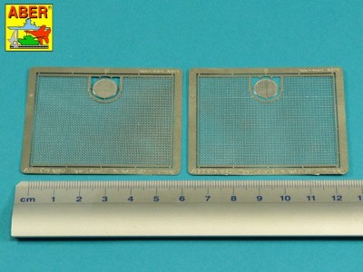 Aditional smaller mesh used on some Tiger I, Ausf.E under standart grilles - 2