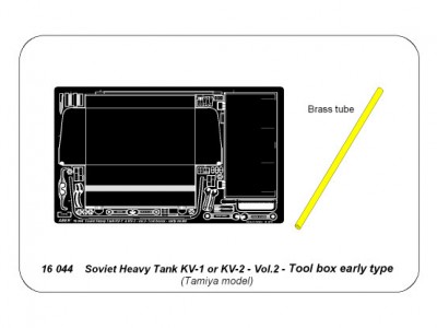 Russian Heavy Tank KV-1 or KV-2 vol 2 - Tool boxes early - 8