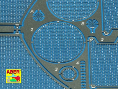 Grilles for german tank Sd.Kfz.182 King Tiger (Henshel Turret) - 3