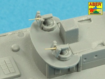 Set of barrels for Polish Destroyer ORP "Blyskawica"; 102mm x 8; 40mm x 4; 20mm x 4 - 8