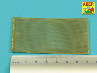 Drilled plate 1,0 mm - 1