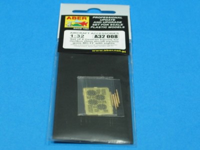 Set of 4 barrels for German Oerlikon 20mm aircraft machine guns MG FF with sights - 5