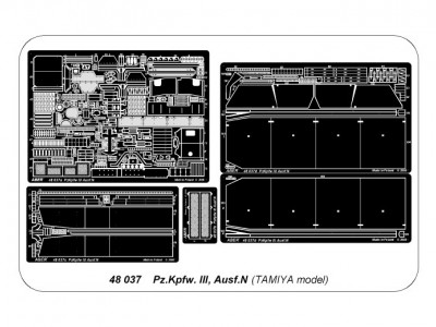 Niemiecki czołg średni  Pz. Kpfw.III, Ausf.N (Sd.Kfz.141/2) - 4