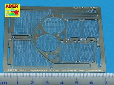 Grilles for german tank Sd.Kfz.182 King Tiger (Henshel Turret) - 2
