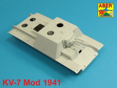 Uzbrojenie do rosyjskiego KV-7 76mm x 2 szt.; 45mm x 2 szt. - 5