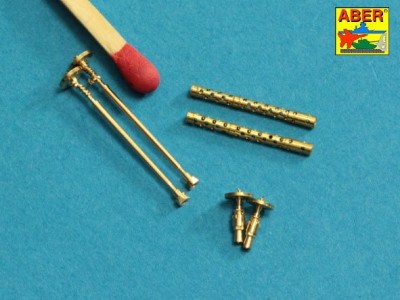 Set of 2 barrels for German machine guns MG34 - 4