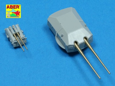 Set of barrels 203mm x 8; 105mm x 12 for Prinz Eugen class crusies  - 4