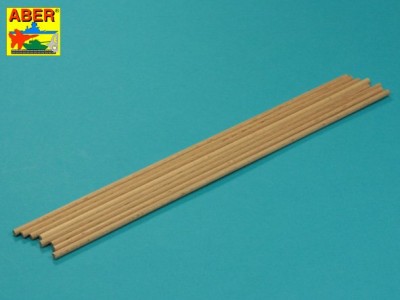 Pręty drewniane Ø 4 mm długość 250mm x 8 szt. - 1