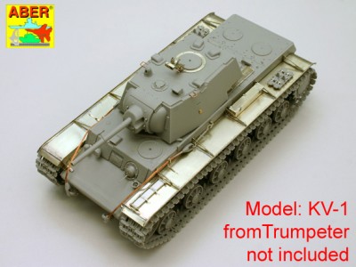 Russian heavy tank KV-1 - vol.3 - additional set - fenders, late model - 4
