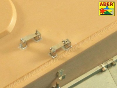 Uchwyty do lin pociągowch i do napinania gąsienic dla czołgów typu Tygrys I i Tygrys Królewski - 16