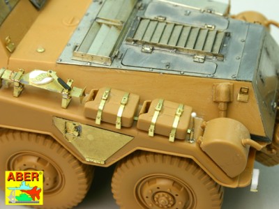 Engine upper deck for heavy armoured Car Sd. Kfz. 234 - 11