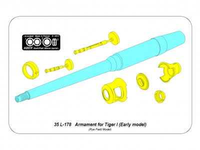 Uzbrojenie do wczesnego czołgu Tiger I - 10