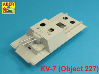 Uzbrojenie do rosyjskiego KV-7 76mm x 2 szt.; 45mm x 2 szt. - 6