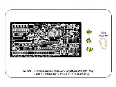Jagdtiger  (Sd.Kfz. 186) - vol. 1 - basic set - 4