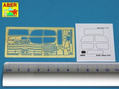 Samochód sztabowy Citroen 11CV - 2