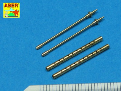 Set of 2  cal .50 (12,7mm) standard barrels for US aircraft machine guns Browning M2 - 2