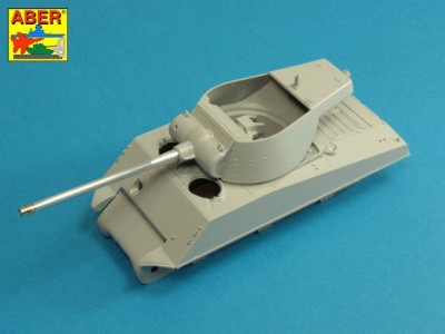 90 mm M3 lufa z osłoną gwintu do niszczyciela czołgów M36B1 - 6