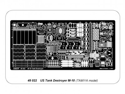Amerykański niszczyciel czołgów M-10 - cz.1 - zestaw podstawowy - 4