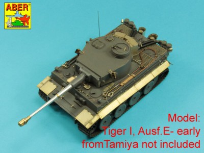 Niemiecki czołg ciężki Pz. Kpfw. VI, Tiger I, Ausf. E (Sd.Kfz.181) - wersja wczesna - 4