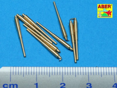 Set of 9 pcs 406 mm long barrels for ships: North Carolina, Washington - 2