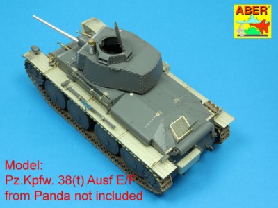 German light tank Pz.Kpfw. 38 (t) Ausf. E/F vol.1 - basic set - 9