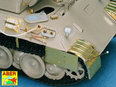 Side skirts for Panther Ausf. A, D, Bergepanther - 11