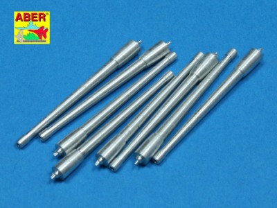 Set of 8 pcs 380 mm long barrels for ships Richeulieu, Jean Bart - 1