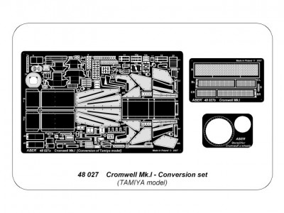 Brytyjski czołg pościgowy Cromwell Mk.I - zestaw do konwersji - 4