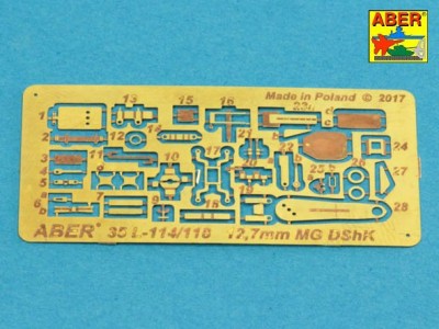 Barrel for Russian 12,7mm heavy machine gun DShK, WWII version (JS-2:; JS-3; JSU-152)  - 3