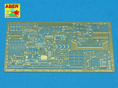 Niemiecki czołg średni Pz.Kpfw. IV, Ausf.H, J  wersja wczesna - cz. 1 - zestaw podstawowy - 1