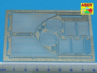 Grilles for german tank Sd.Kfz. 182 King Tiger (Porsche Turret) - 2