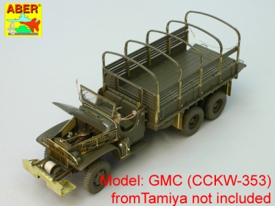 GMC 2½ ton U.S. cargo truck - open cabin - 2