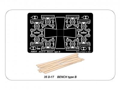 Ławka typu B - 4