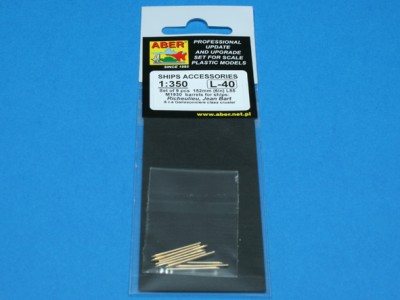 Set of 9 pcs  152mm barrels for ships Richeulieu, Jean Bart, La Galissonniere clas crusier - 5