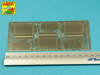 Russian heavy tank KV-1, KV-2 - vol. 5 - additional set - tool boxes late type for early fenders - 2