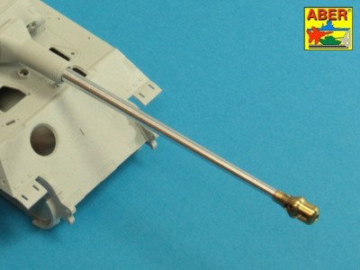 Lufa 8,8cm Kw.K 43/3 L/71 (jednoczęściowa) do czołgu Tiger II  z wieżą Porsche -wczesny - 6