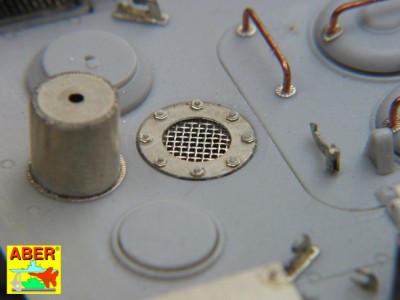 Grilles for german tank PzKpfw V Ausf.A/D ''Panther'' (Sd.Kfz.181) - 4