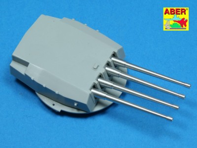 Set of 8 pcs 380 mm long barrels for ships Richeulieu, Jean Bart - 4