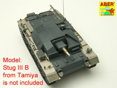 German anti-tank self proppeled gun Sturmgeschütz III, Ausf.B (Sd.Kfz. 142) - vol. 3 - additional set - interior - 4