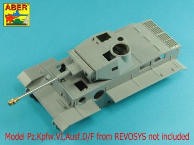 Lufa 7,5mm z hamulcem wylotowym do niemieckiego czołgu Pz.Kpfw. VI Ausf. D/F (VK36.01) - 4