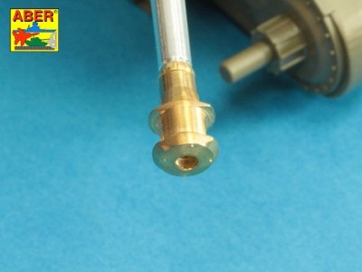 U.S 76 mm M1A2 barrel with muzzle brake for Sherman M4 series tanks with M62 mount - 14