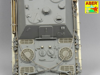 Grilles for german tank destroyer Jagdpanther Ausf.G1 early - 5