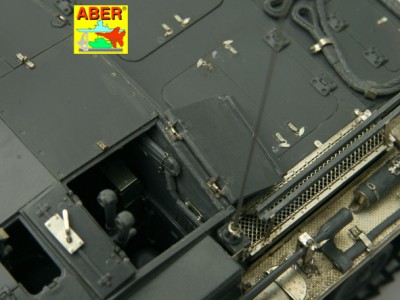 German anti-tank self proppeled gun Sturmgeschütz III, Ausf.B (Sd.Kfz. 142) - vol. 3 - additional set - interior - 7