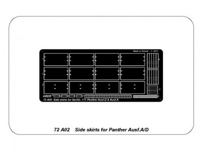 Side skirts for Panther A/D - 8