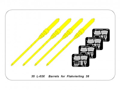 Specjalny zestaw luf do Flakvierling 38 - 4