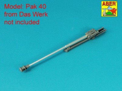 Lufa do armaty p/panc Pak 40 bez hamulca wylotowego - 3