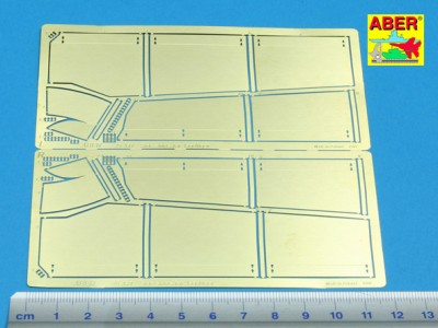 Side skirts for Sd.Kfz. 186 -Jagdtiger - 2