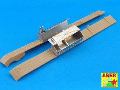 Storage boxes and additional equipment for german tank Pz.Kpfw. 38 (t) - 16