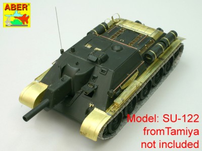 35 095 - Soviet tank destroyer SU122 - (Tamiya model) - 2