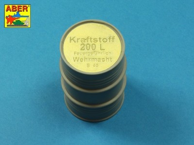 German WW II 20L Jerry Can closings  200L fuel drum covers (choice A) - 6